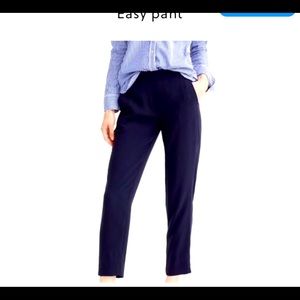 JCrew Easy Pant (Navy) new with tags